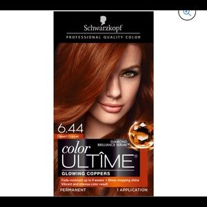 Schwarzkopf Ultîme Hair Color 6.44 Desert Copper NEW